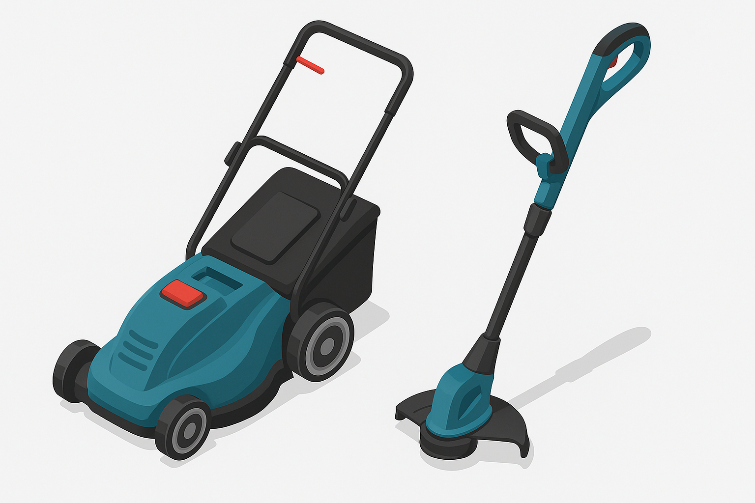 Tondeuses et Coupe-Bordures Sans Fil : duo parfait pour une pelouse nickel