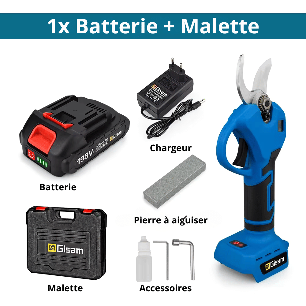 Sécateur Électrique 20V – Coupe Branches Professionnel À Batterie - photo 2