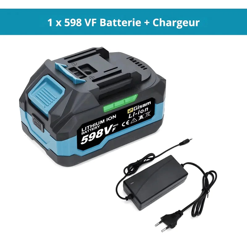 Batterie Lithium 20V – 4,0Ah à 6.0Ah, Compatible Makita - photo 2