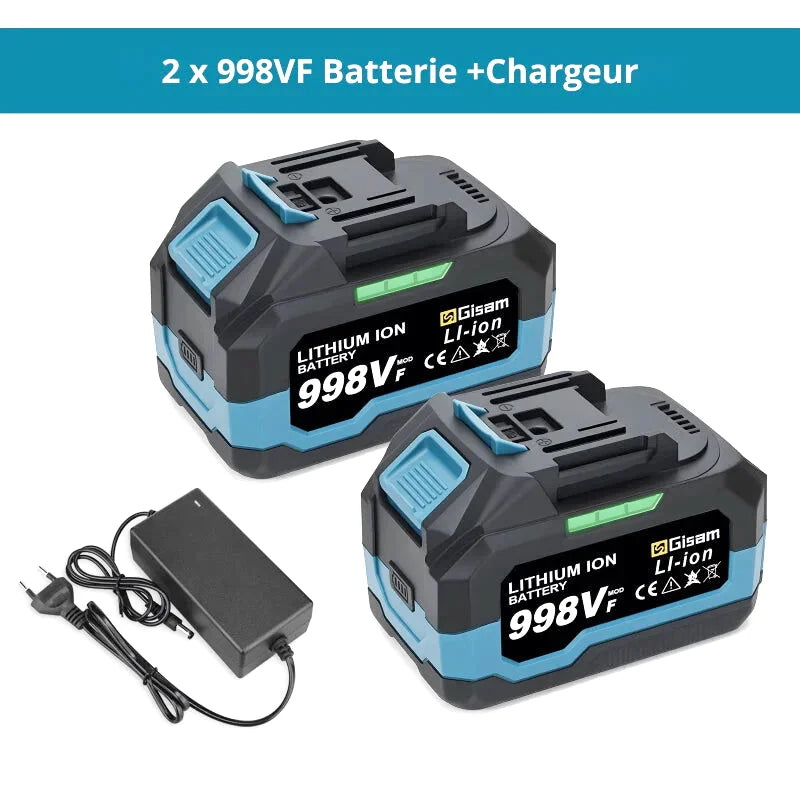 Batterie Lithium 20V – 4,0Ah à 6.0Ah, Compatible Makita - photo 5