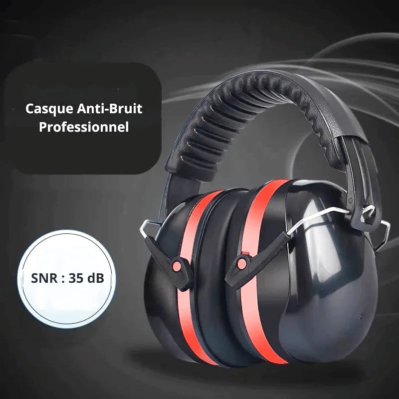 Casque Anti Bruit – Protection Auditive Légère Pour Travaux Et Jardinage
