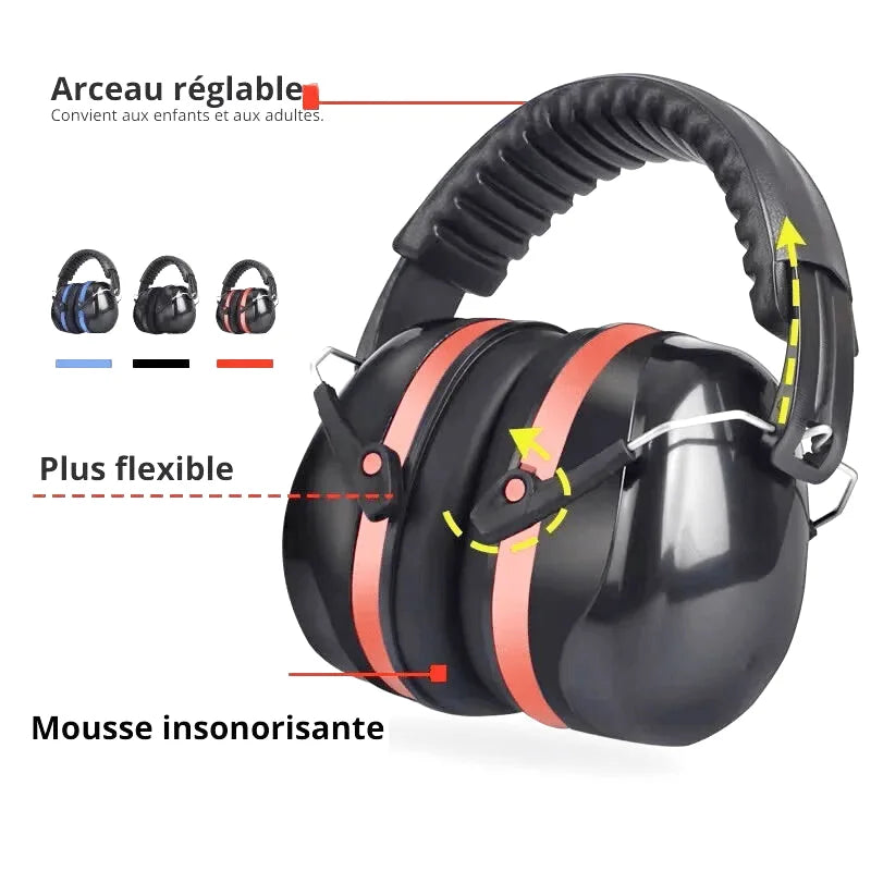 Casque Anti Bruit – Protection Auditive Légère Pour Travaux Et Jardinage - photo 3