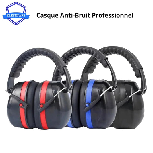 Casque anti-bruit protection auditive légère pour travaux et jardinage