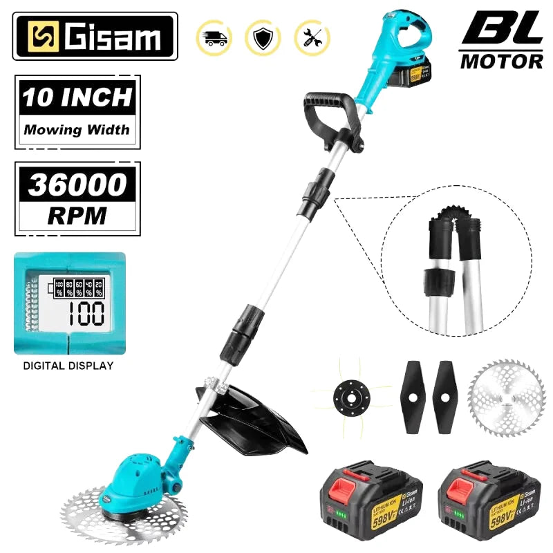 Coupe Bordure A Batterie 20V – Léger,Pratique Et Multifonction - photo 5