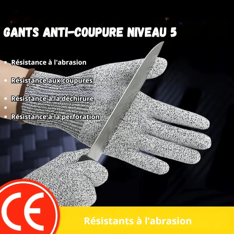 Gants De Sécurité - Anti Coupures