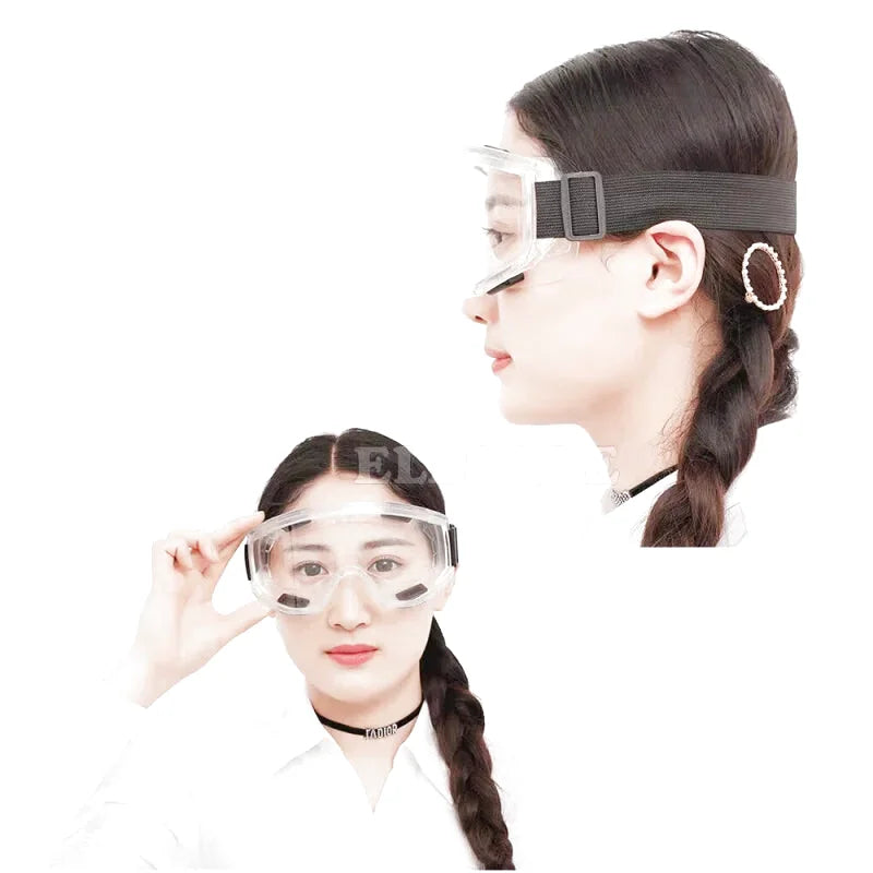 Lunettes De Protection Anti-Chocs Transparentes