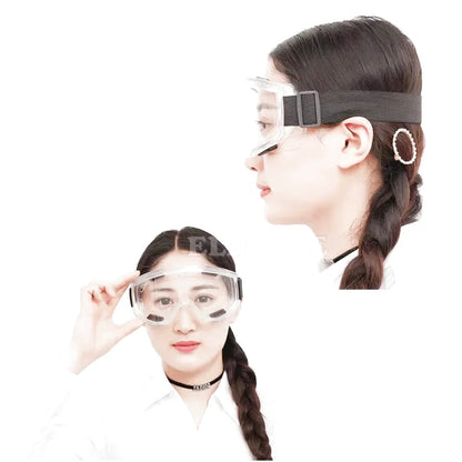 Lunettes De Protection Anti-Chocs Transparentes