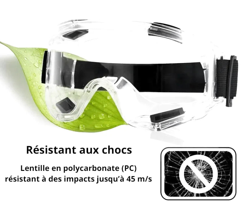 Lunettes De Protection Anti-Chocs Transparentes - photo 1