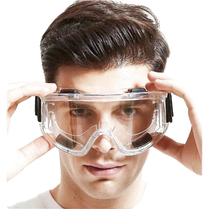 Lunettes de protection anti choc transparentes