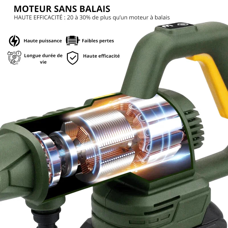 Pistolet Haute Pression 20V– 3 Vitesses, Buse 6-en-1 (6,3 L/min)