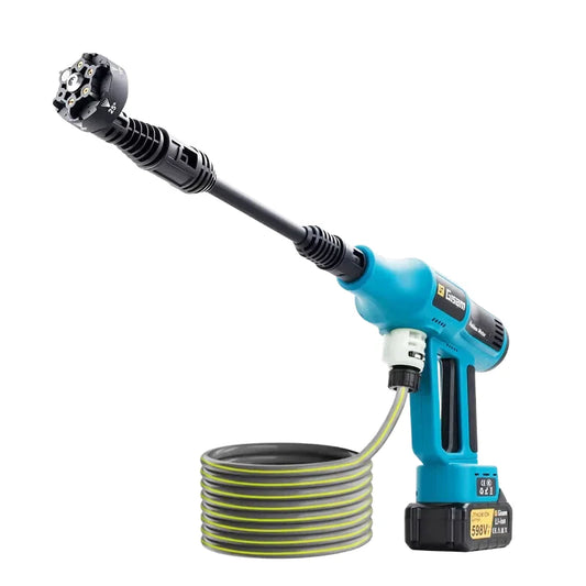 pistolet haute pression sans fil 20 V 4 vitesses buse 6-en-1 7 l/min