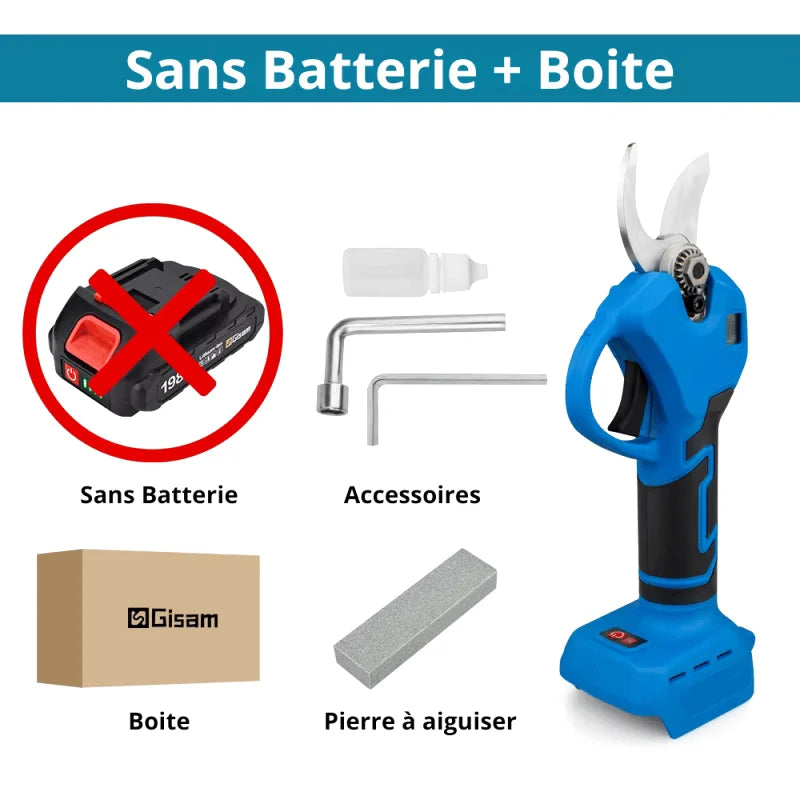Sécateur Électrique 20V – Coupe Branches Professionnel À Batterie - photo 1