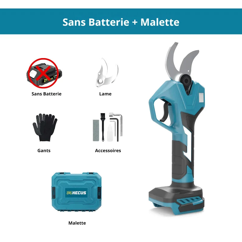Sécateur Électrique Sans Fil 20V – Taille-Vigne Portatif et Ergonomique - photo 1
