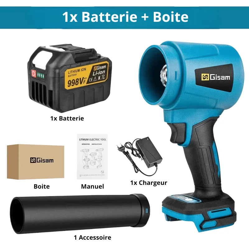 Souffleur De Feuilles Sans Fil 20V – Haute Puissance Et  Grande Autonomie - photo 3