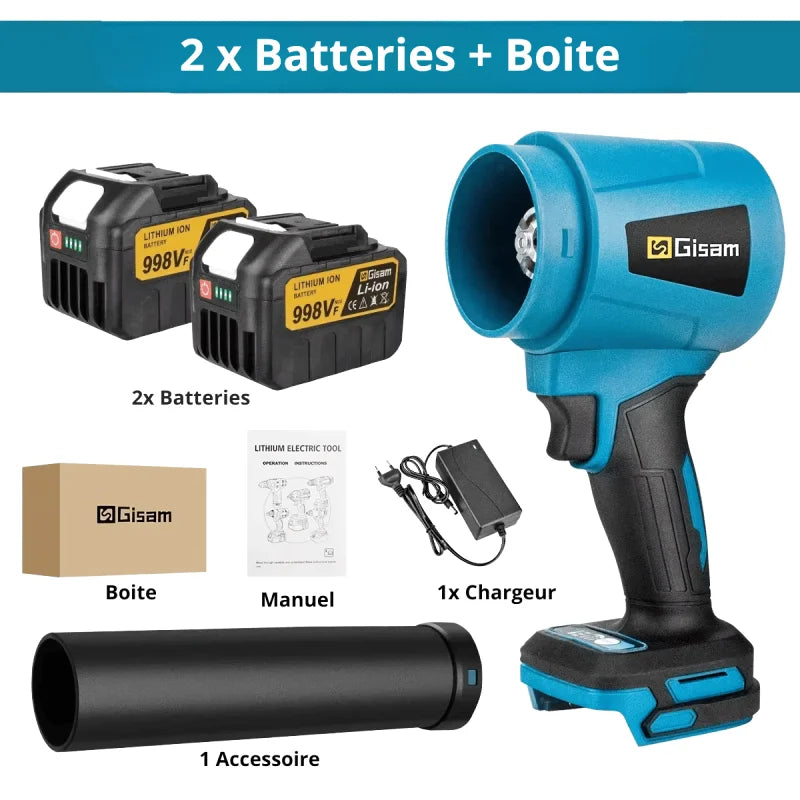 Souffleur De Feuilles Sans Fil 20V – Haute Puissance Et  Grande Autonomie - photo 2