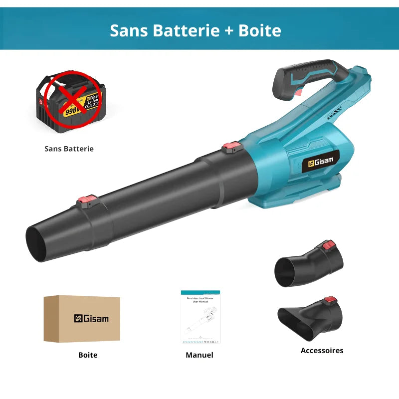 Souffleur De Feuilles Sans Fil Professionnel 20V – Polyvalent, Performant Et Pratique - photo 1