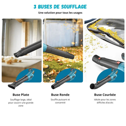 Souffleur De Feuilles Sans Fil Professionnel 20V – Polyvalent, Performant Et Pratique