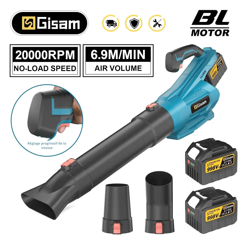 Souffleur De Feuilles Sans Fil Professionnel 20V – Polyvalent, Performant Et Pratique - photo 6