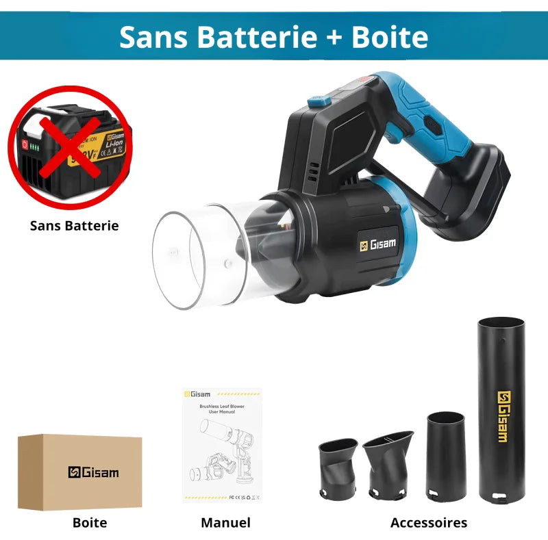 Souffleur De Feuilles Sur Batterie 20V – Compact, Léger Et Silencieux - photo 1