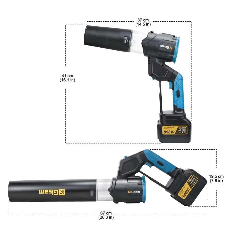 Souffleur De Feuilles Sur Batterie 20V – Compact, Léger Et Silencieux