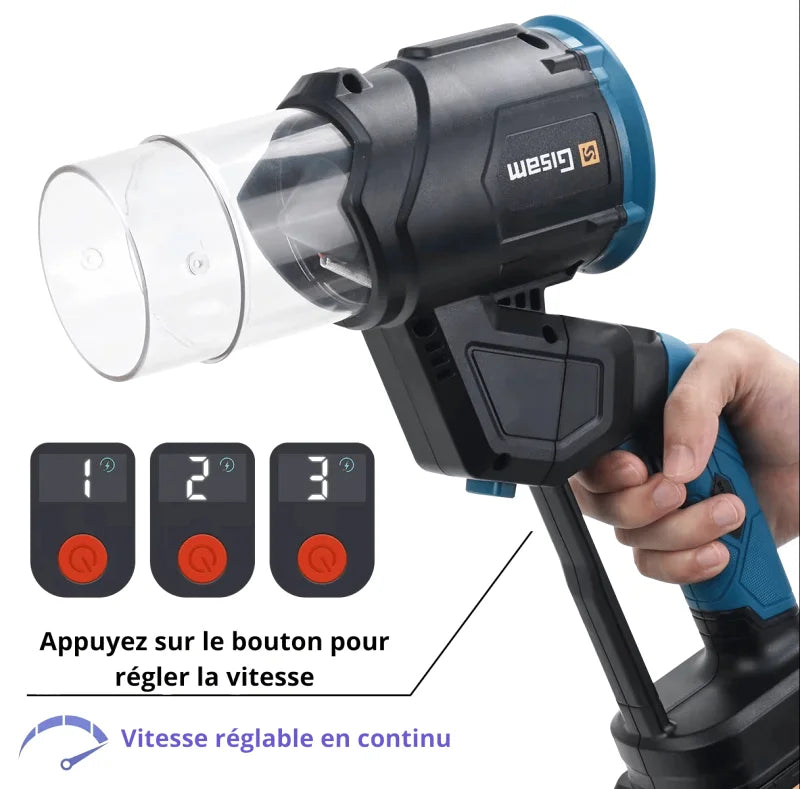 Souffleur De Feuilles Sur Batterie 20V – Compact, Léger Et Silencieux - photo 5