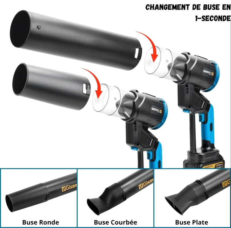 Souffleur De Feuilles Sur Batterie 20V – Compact, Léger Et Silencieux