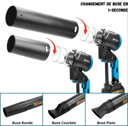 Souffleur De Feuilles Sur Batterie 20V – Compact, Léger Et Silencieux