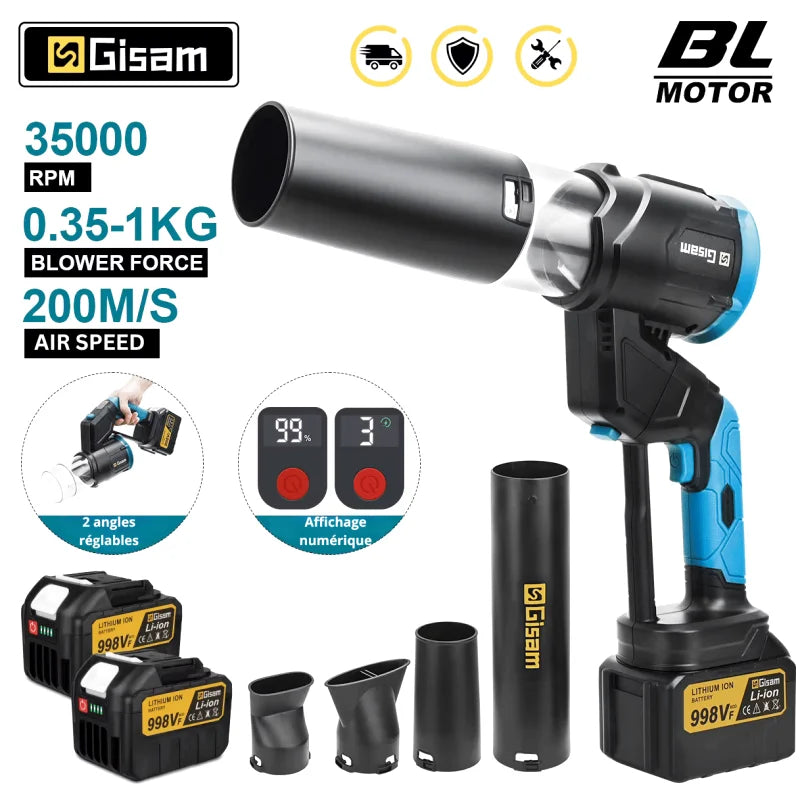 Souffleur De Feuilles Sur Batterie 20V – Compact, Léger Et Silencieux - photo 6