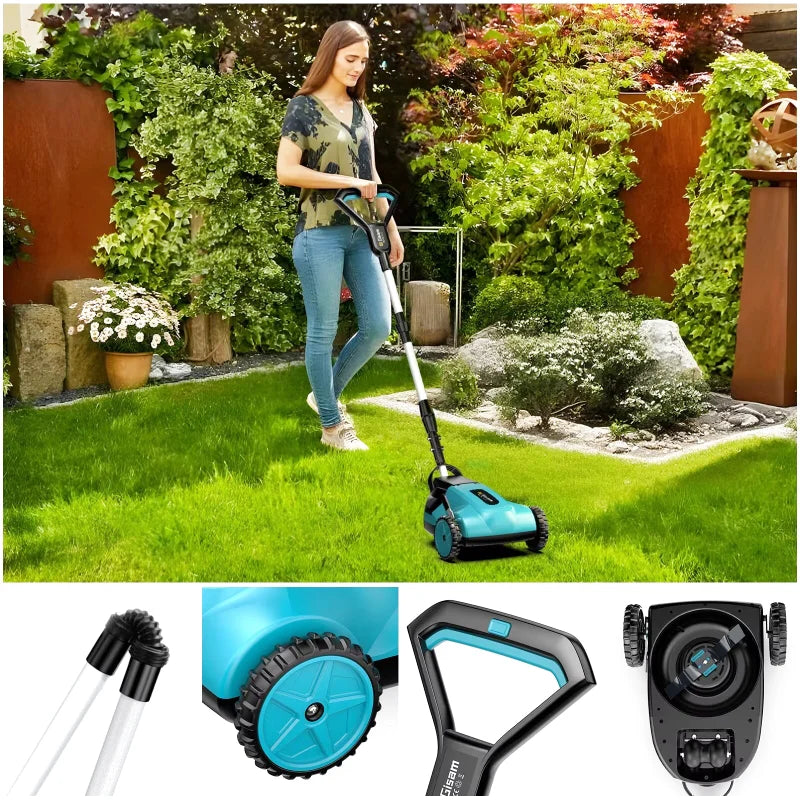 Tondeuse A Gazon A Batterie 20V – Débroussailleuse Multifonction Haute Performance