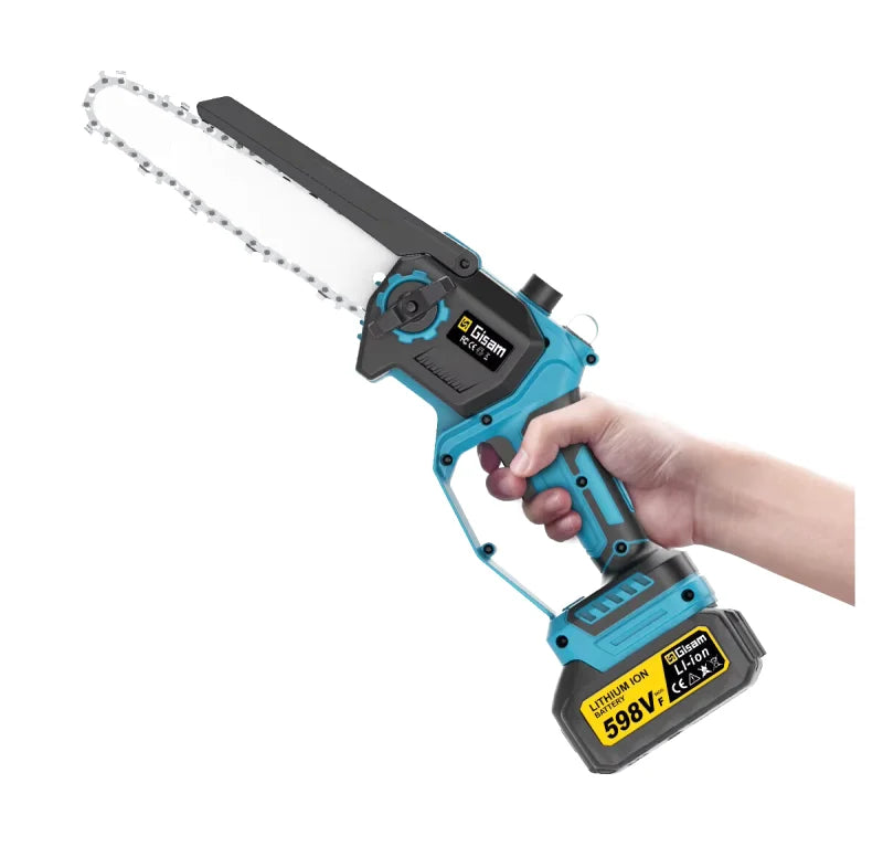 Tronçonneuse à batterie 20 V scie à chaine puissante pour bois et troncs