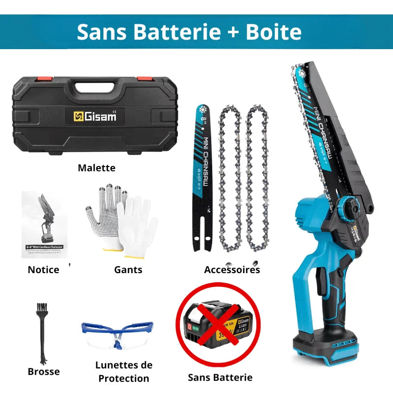 Tronçonneuse Électrique Sans Fil 20V – Mini Scie Portative Pour Bois Et Jardin - photo 1