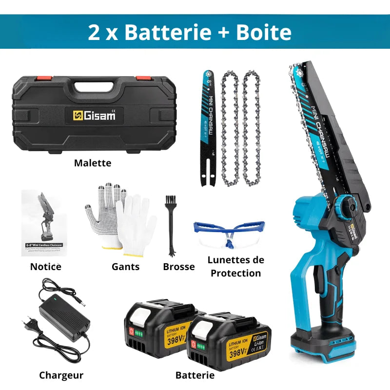 Tronçonneuse Électrique Sans Fil 20V – Mini Scie Portative Pour Bois Et Jardin - photo 3