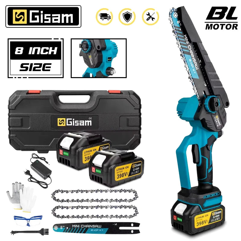 Tronçonneuse Électrique Sans Fil 20V – Mini Scie Portative Pour Bois Et Jardin - photo 5